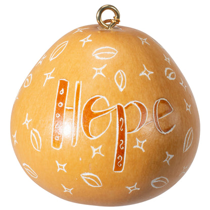 Mini Gourd Ornament | Angel Hope-Lucuma Designs-RAUHA Crafts