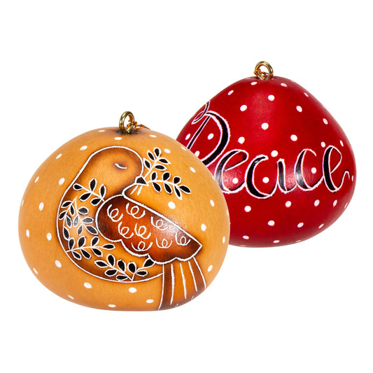 Mini Gourd Ornament | Dove & Holly-Lucuma Designs-RAUHA Crafts