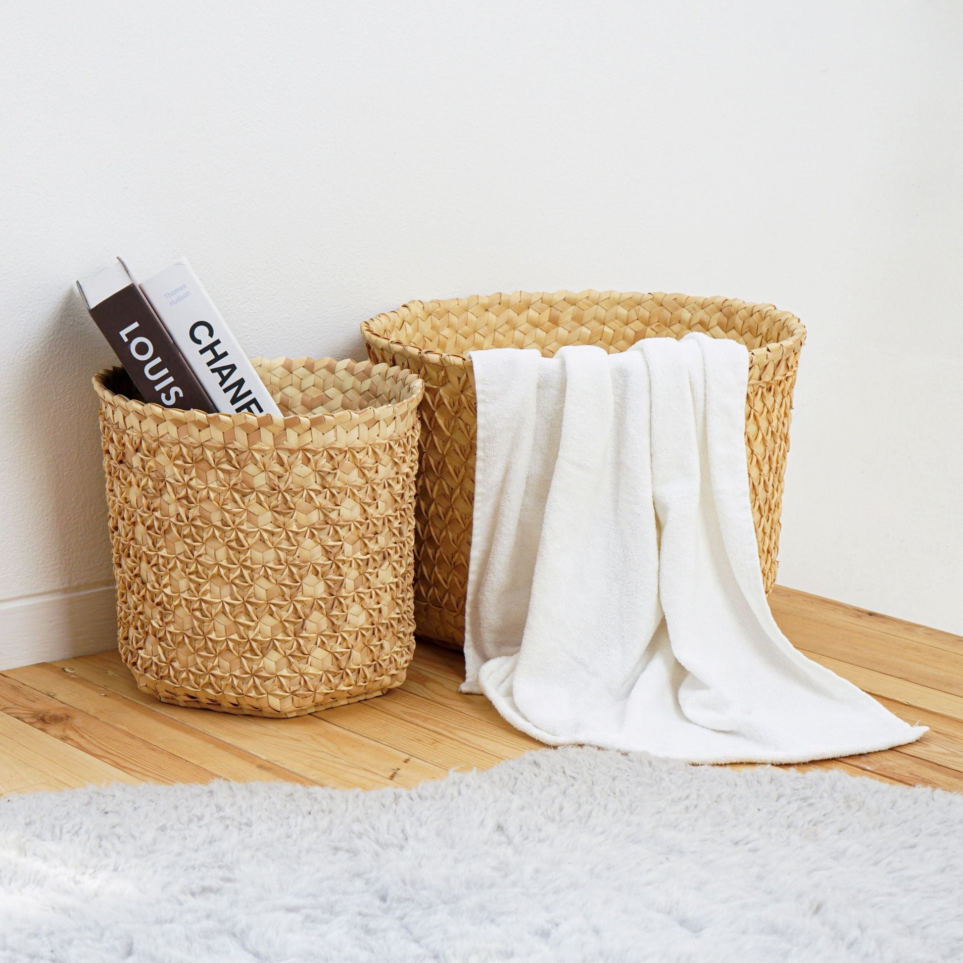 Palm Leaf Storage Basket | Sobe-Du Anyam-RAUHA Crafts