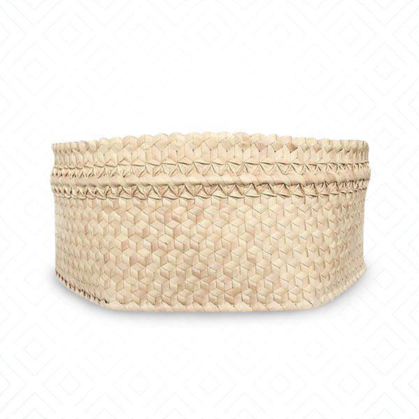 Palm Leaf Storage Basket | Toba-Du Anyam-RAUHA Crafts