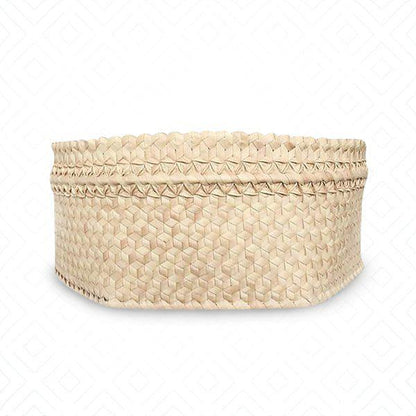 Palm Leaf Storage Basket | Toba-Du Anyam-RAUHA Crafts