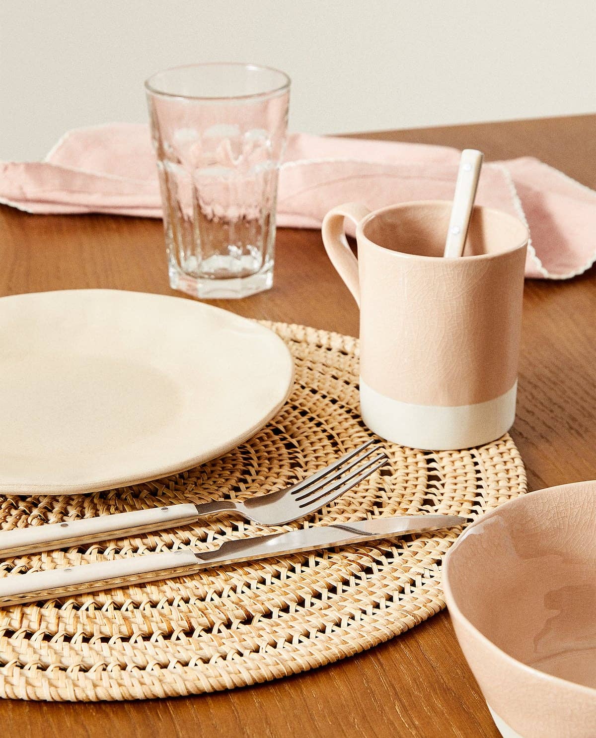 Rattan Placemat (Brown Spiral) - Woven Wicker Straw Charger-Bali Harvest-RAUHA Crafts