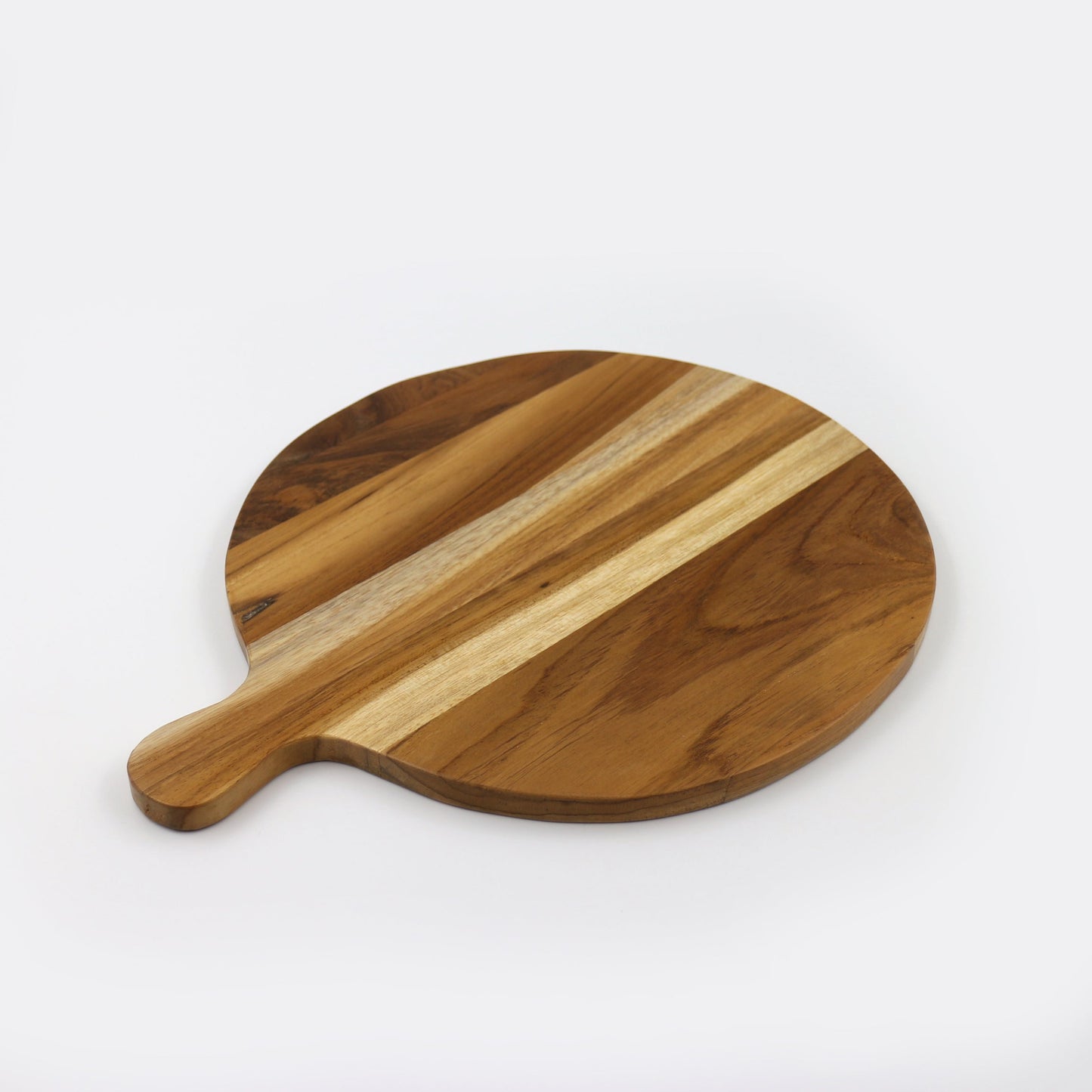 Round Cutting / Serving Board with Handle-RAUHA Crafts-RAUHA Crafts