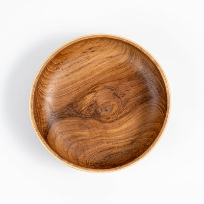 Salad Bowl - Teak/Bamboo-RAUHA Crafts-RAUHA Crafts