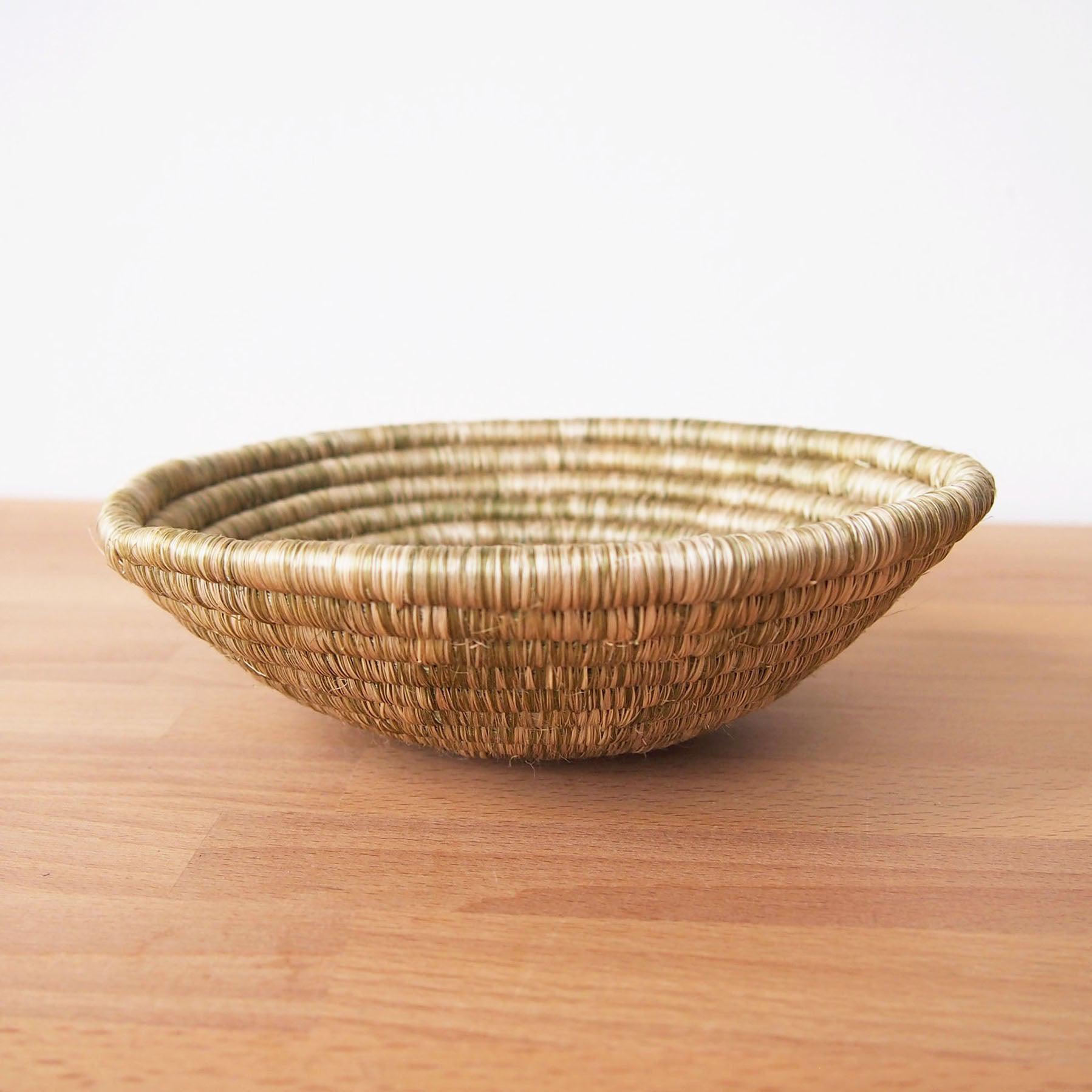 Small Sisal & Sweetgrass Bowl | Mwogo-Amsha-RAUHA Crafts