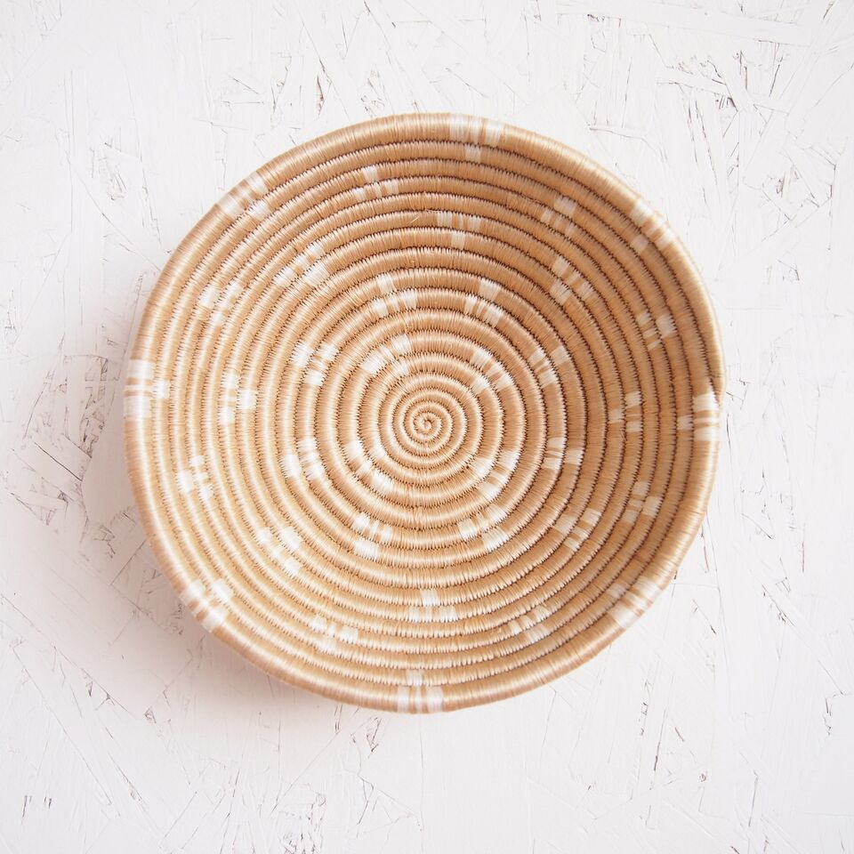 Small Sisal & Sweetgrass Bowl | Ntamba-Amsha-RAUHA Crafts