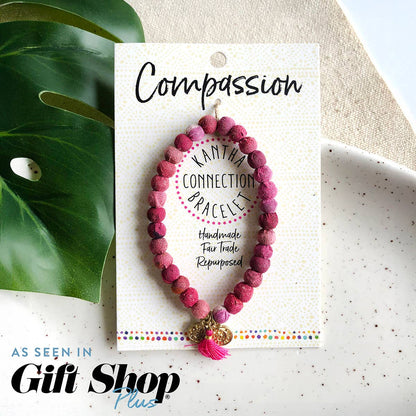 Handmade Compassion • Kantha Connection Bracelet by WorldFinds