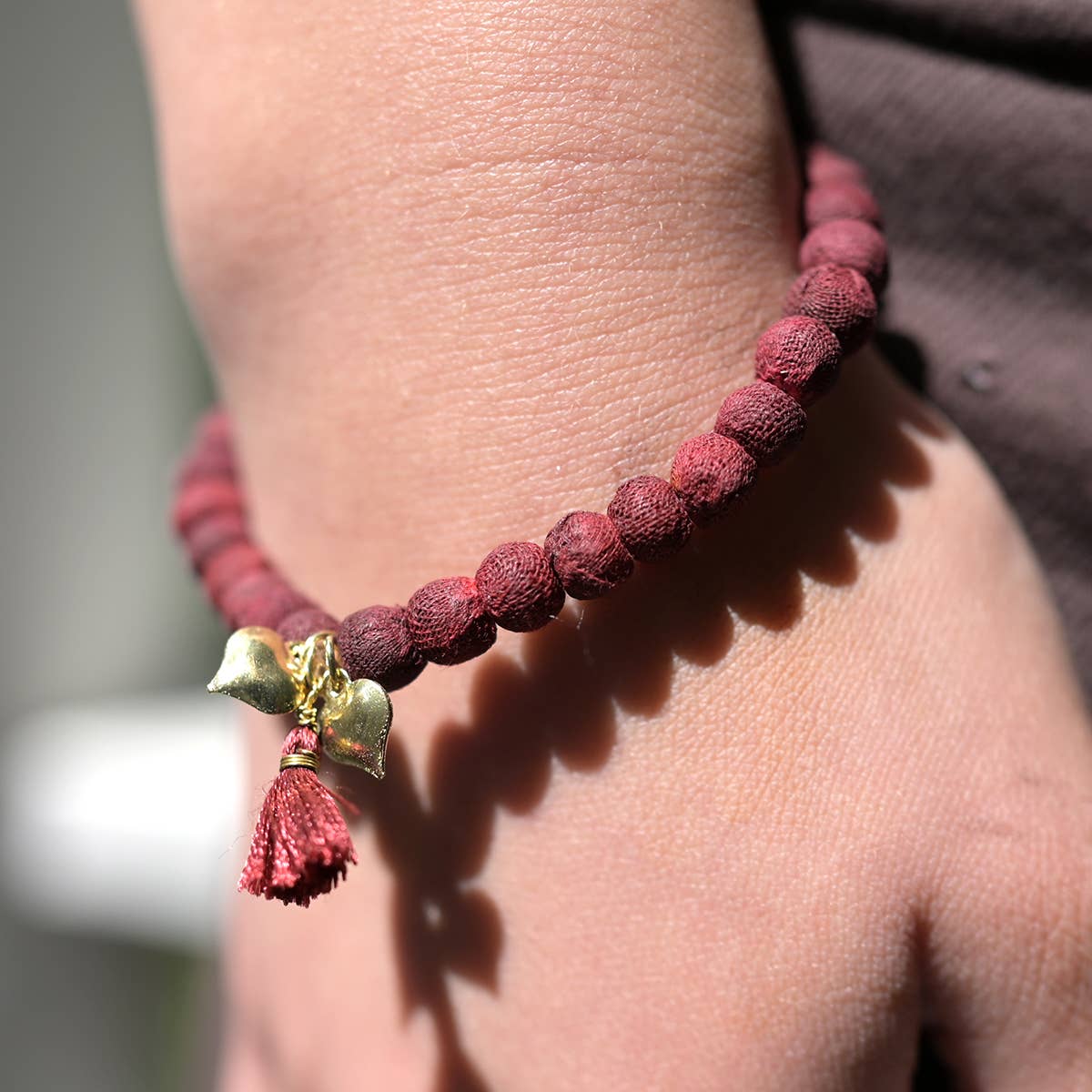 Liebe • Kantha Connection-Armband