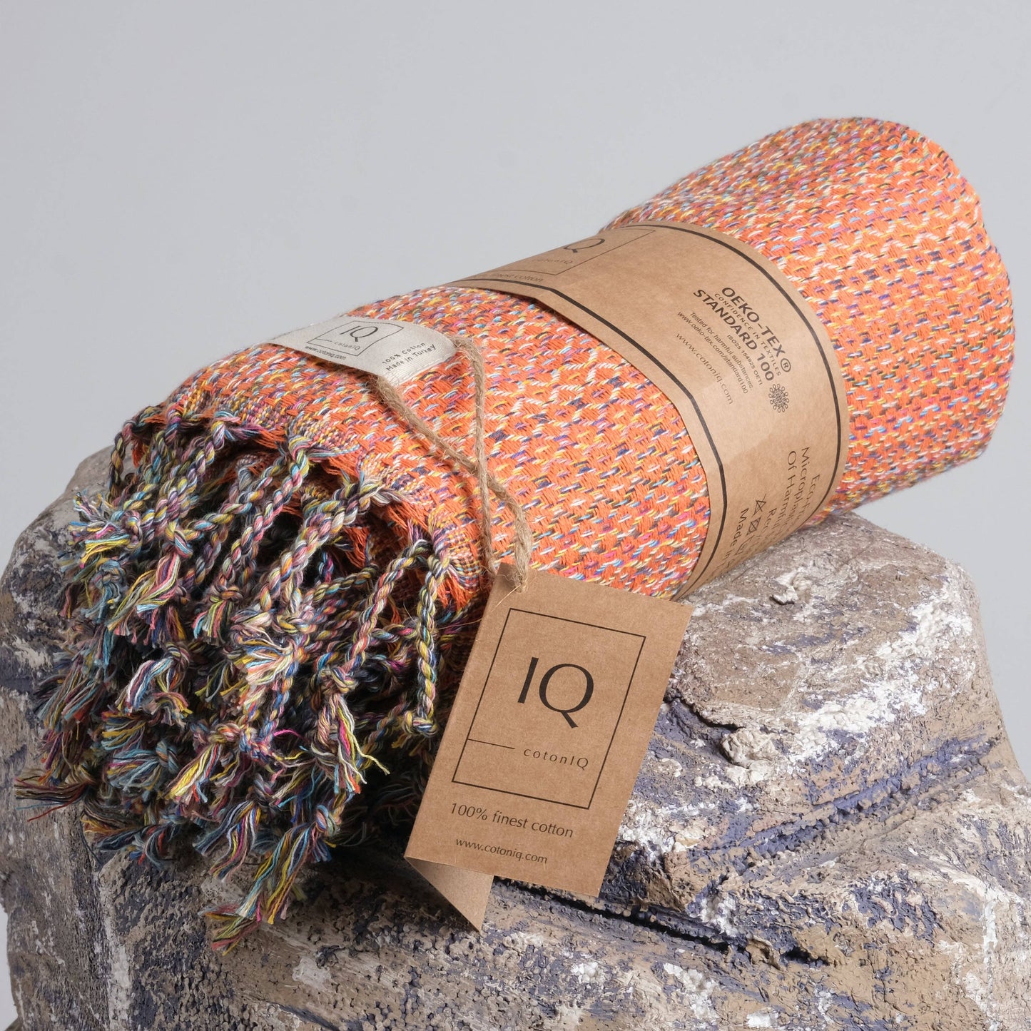 Hammam Towel | cotonIQ - Mexico - Orange