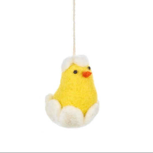 Felt Baby Chicklet Easter Decoration | Felt So Good
