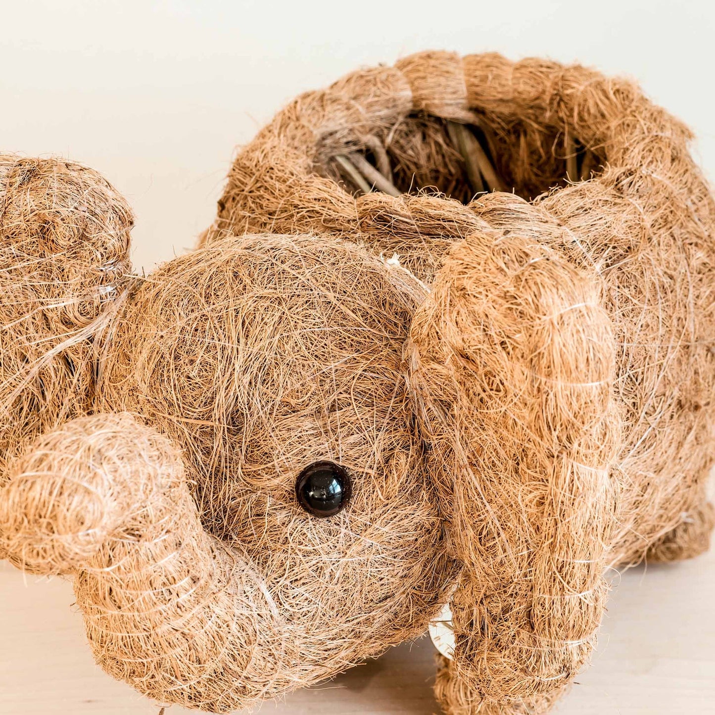 Coco Coir Animal Planter | Elephant