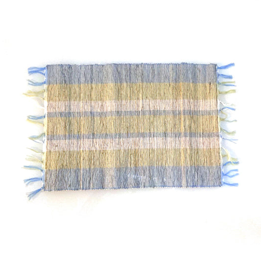 Podkładki z wetiweru Serene Stripes, zestaw 6 szt.