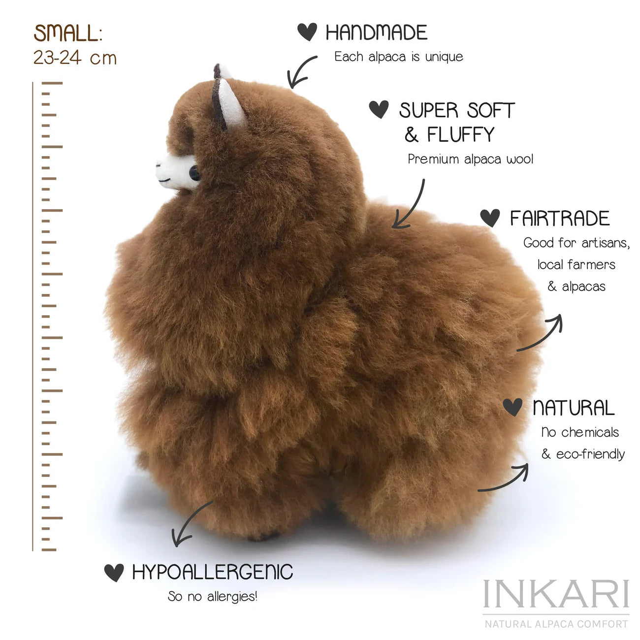 Alpakkapehmo | INKARI - Saksanpähkinä